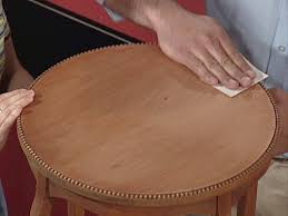 To keep your wood floors from becoming dingy and an eyesore, you can spot clean your floors with mineral spirits. How To Stain Wood Furniture How Tos Diy