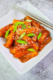 Vegan Tteokbokki Korean Spicy Rice Cake The Gentleman S Plate Recipe Vegan Korean Food Tteokbokki Recipe Tteokbokki