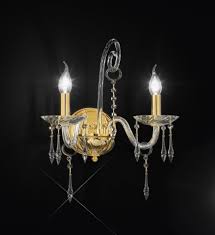 Custom lighting has a huge range of exclusive crystal wall and ceiling lights, sourced from some of the most prestigious design houses from around the world. Swarovski Crystal Wall Lamp 411 A2 Swa Artital Lighting Home Design