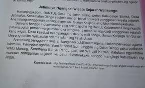 We did not find results for: 1 Ana Ing Ngendi Prastawa Ing Teks Pawarta Kasebut Kadadean 2 Apa Kang Diwartakake 3 Sapa Kang Brainly Co Id