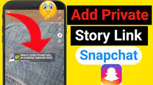Step 4ask the receiver to check and tap the link you send and enter snapchat when it prompted, then he or she can add your snapchat easily. How To Add Private Story Link On Snapchat 2021 How To Add Private Story On Snapchat Youtube