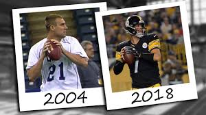 Ben roethlisberger was nominated for the 2006 espys in the best record breaker category. Then Now Ben Roethlisberger