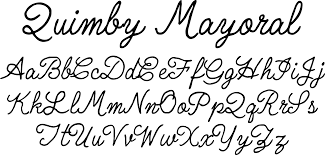 Quimby Mayoral Font By Chank Co Font Bros Handwritten Fonts Cursive Fonts How To Draw Hands