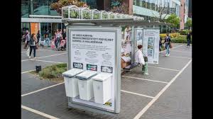 Ikea Goes Green With A Bus Shelter In Budapest Jcdecaux Hungary Bus Stop Design Bus Shelters Parking Design