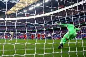 In the world cup in 2018, and against italy in the euro 2020 final. Yode2ha8vwhoym