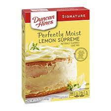 I used to make it a lot but haven't been able to find my recipe. Lemon Supreme Cake Mix Duncan Hines