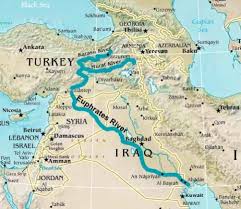 Euphrates River Key Facts Map Bible Mapping Books Of The Bible
