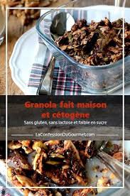 Cetogene Fait Granola Maison Granola Fait Maison Et Cetogene Food Desserts Breakfast