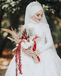 image may contain 1 person wedding and outdoor muslim wedding dresses bridesmaid dresses wedding dresses