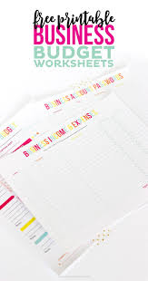 All the vertex42™ budget templates can be downloaded for personal use and no charge. Free Printable Business Budget Worksheets Printable Crush
