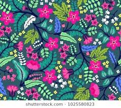 All patterns background photos are available in jpg, ai, eps, psd and cdr. Seamless Floral Pattern For Design Small Multicolored Flowers Dark Blue Background Modern Floral Texture Floral Pattern Design Modern Floral Floral Pattern