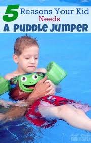 5 Reasons Your Kid Needs A Puddle Jumper This Summer Kids Summer Fun Puddle
