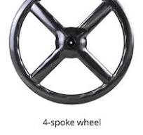 Quadflow 4-Spoke Wheel Disc Brake