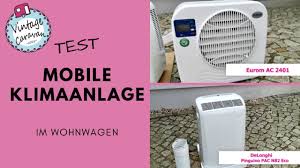 Inhalt mobile klimaanlage für das wohnmobil oder den wohnwagen wo kann eine mobile klimaanlage eingesetzt werden? Test Mobile Klimaanlage Im Wohnwagen Eurom Delonghi Youtube