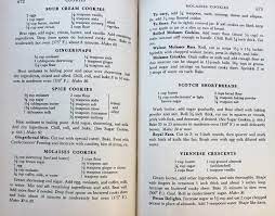 Guide To Vintage Antique Cookbooks Part Ii Adirondack Girl Heart Sour Cream Cookies Cookbook Fannie Farmer Recipes
