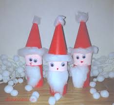 Des lumignons de noël link. Diy Pere Noel Super Activite Pour Les Enfants Rouleau De Papier Toilette Allo Maman Dodo