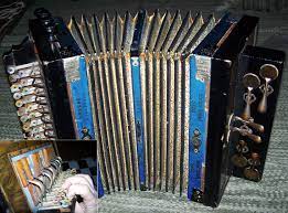 They have the cool colloquial name of the squeezebox, as sound is produced from the instrument by means of squeezing and releasing the box while pressing buttons in tandem. Squeezebox Wikipedia