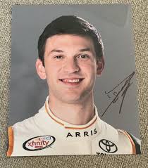 Daniel Suarez Signed Arris Daytona Media Day Portrait 8x10 Photo Auto COA