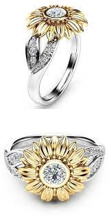 The Sunflower Ring Sunflower Ring Jewelry Beautiful Jewelry