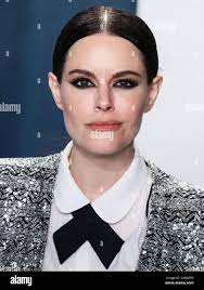 Emily Hampshire attending the Vanity Fair Oscar Party held at the Wallis  Annenberg Center for the Performing Arts in Beverly Hills, Los Angeles,  California, USA Stock Photo