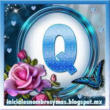 Iniciales Nombres Y Mas Bello Marco Azul Con Rosas E Iniciales Alphabet Motive Buchstaben