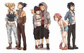 Naruto Girls Modern Naruto Girls Naruto Shippuden Sasuke Naruto