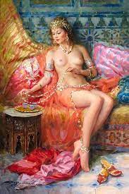 Queen Nude Painting by Vishal Gurjar - Pixels