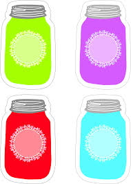 Check spelling or type a new query. Colorful Mason Jar Tag Collection Free Printable Color Mason Jar Clipart Png Download Full Size Clipart 77798 Pinclipart