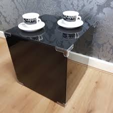 The faces are squares of area l 2. Bedside Side Table Gloss Cube Black Square Modern Style Furniture Shop Padem