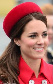 It's Red Catherine Walker & Gina Foster for the Duchess of Cambridge as the  Royal Tour Officially Begins UPDATED