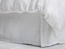 Bella cotton crochet bed skirt with this attractive crochet bed skirt your bedroom will look much more sophisticated and elegant. Linen Bed Skirt Parachute