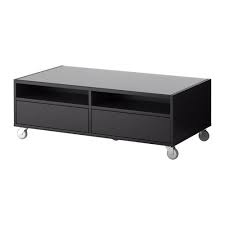 Henn&hart industrial round coffee open shelf storage, blackened bronze finish table, black. Products Coffee Table Inspiration Ikea Coffee Table Ikea
