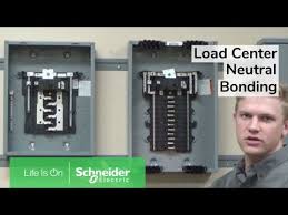 Electrical panel or load center model number and serial number. Installing Neutral Bonding Screw In Low Amp Qo Homeline Load Centers Schneider Electric Support Youtube