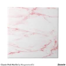 Classic Pink Marble Tile Zazzle Com In 2021 Pink Marble Pink Bathroom Tiles Pink Tiles