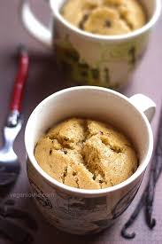 Do you know how much i love my microwave? A Simple Vegan Vanilla Mug Cake That Neither Requires A Microwave Or Oven It Is Steamed For A Moister Lighter Fl Vegan Mug Cakes Mug Cake Mug Cake Microwave
