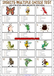 There was something about the clampetts that millions of viewers just couldn't resist watching. Insects Esl Printable Multiple Choice Test For Kids