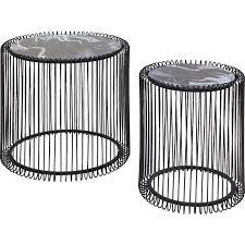 Get the best deal for wire coffee tables from the largest online selection at ebay.com. Side Table Wire Marble Glass Black 2 Set O44cm Kare Design