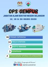 Jabatan alam sekitar negeri selangor. Ops Gempur Jabatan Alam Sekitar Jabatan Alam Sekitar Facebook