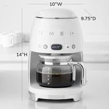 Looking for the best cuisinart coffee maker? Smeg Drip Coffee Maker Williams Sonoma