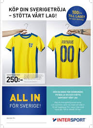 Sverige är klara för em 2021! I Samarbete Med Intersport Saljer Vi Sverigetrojor Infor Fotbolls Em I Sommar