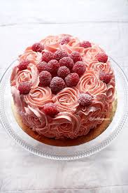 Rose Cake A La Framboise Celinblog Cake Framboise Idee Recette Dessert Recette Gateau