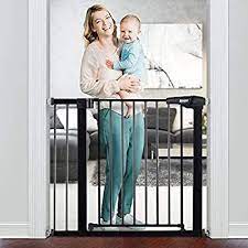 Amazon Com Ronbei Baby Gate For Stairs And Doorways 29 53 37 8 29 53 32 28 Auto Close Indoor Child Gate Kids Gate Baby Gates Baby Gate For Stairs