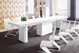 Esstisch bethani hochglanz weiss 170/230x95 ausziehbar. Design Esstisch Tisch He 444 Weiss Hochglanz Kaufland De