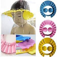 Get it as soon as fri, jul 9. Adjustable Safe Soft Bathing Baby Shower Cap Wash Hair For Children Baby Bath Cap Clock Collection N R Mart Surat Id 21672333833