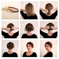 Gorgeous styles for natural curls. 9 Quick And Easy Hairstyles For Days With Frizzy Hair Hair Styles Short Hair Tutorial Curly Hair Styles