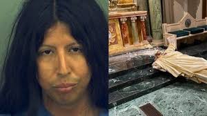 Man accused of destroying El Paso cathedral statue of Jesus denied reduced  bond