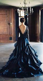 Bridal Fashion Black Wedding Dresses Dark Wedding Dress Gowns Dresses Gowns
