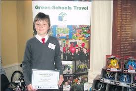 Rory finds greener way to get to class every morning