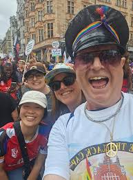 The #WeAreTheBlackCap team were supposed to march, as we have for years  now, with the Unicorn Love Party. Due to the various protests we could not  link up... so #blackcaptivist team were