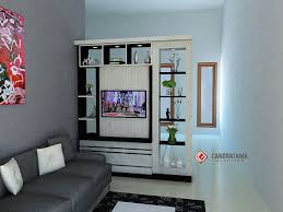 Anda hanya perlu memasang artwork dan kolase bingkai foto keluarga. Desain Sekat Ruang Tamu Dan Ruang Keluarga Cek Bahan Bangunan